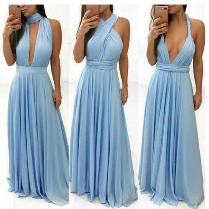 Cor do vestido das madrinhas - 1