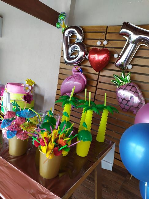 Decoração Chá Bar Tropical #vemver - 9
