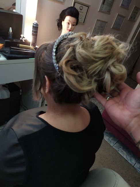 Teste de Penteado e Maquiagem 5