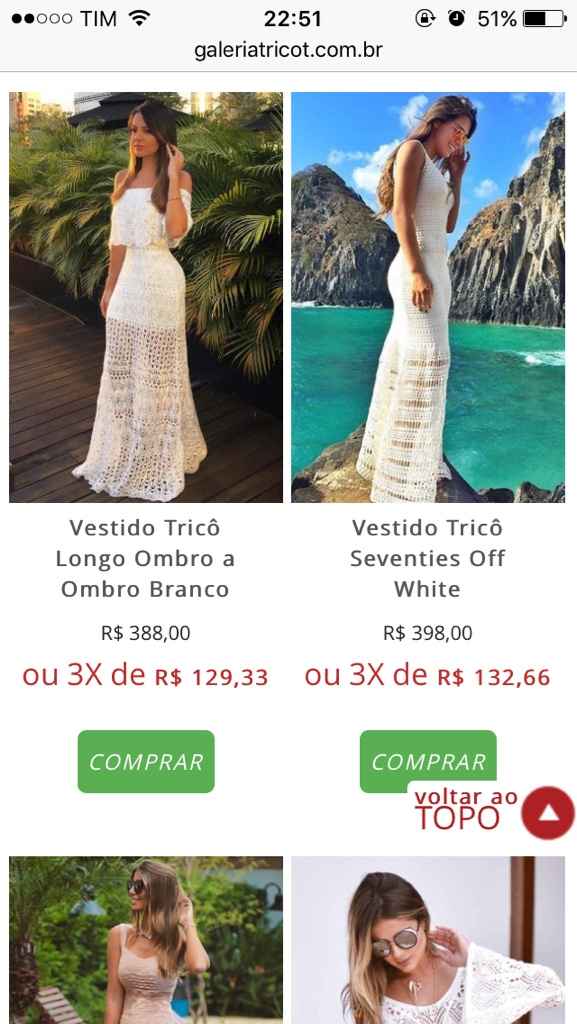 Dica de site de vestidos para praia ou campo - 2