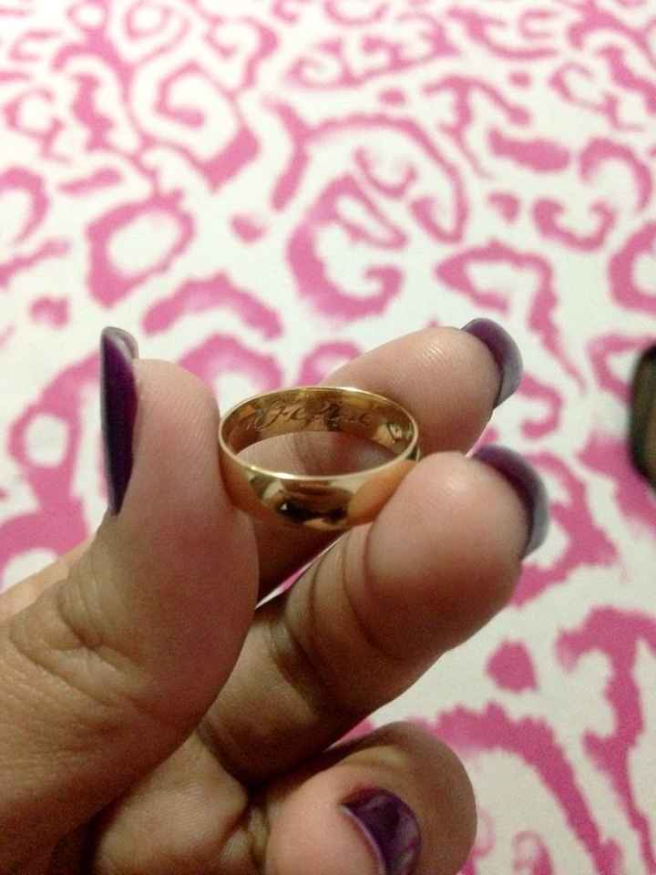 Compramos as alianças! - 1