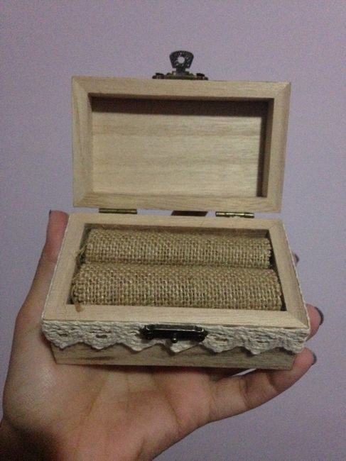 Porta alianças do aliexpress!!! - 3