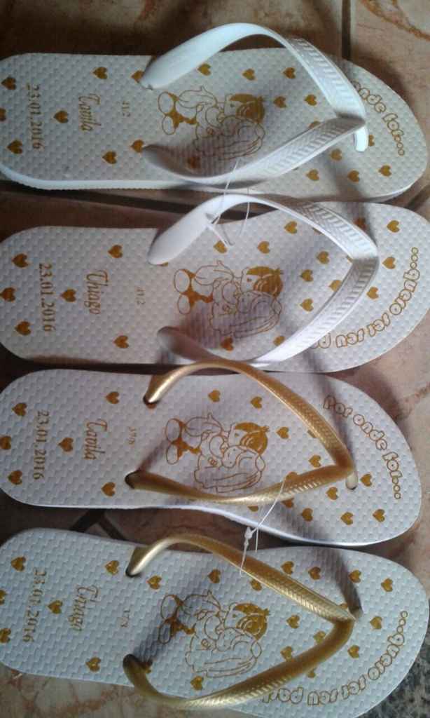 Chinelos personalizados - 2