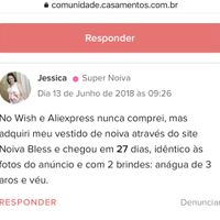 Alguém conhece o site de vestidos Noiva Bless? - 1