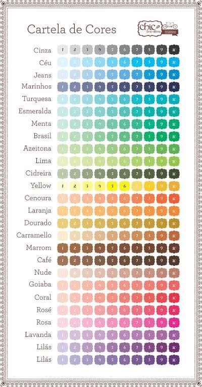 Cores Paleta - 4