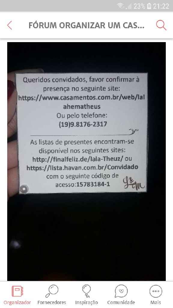 Lista de presentes: onde, como e quanto? - 1