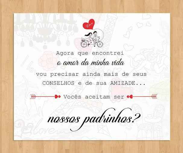 Pré convite para os padrinhos - 6