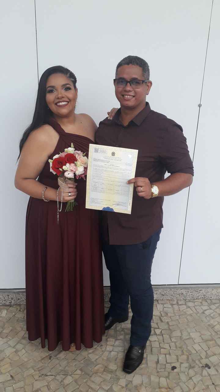 Casamento Civil com recepção em casa - 1