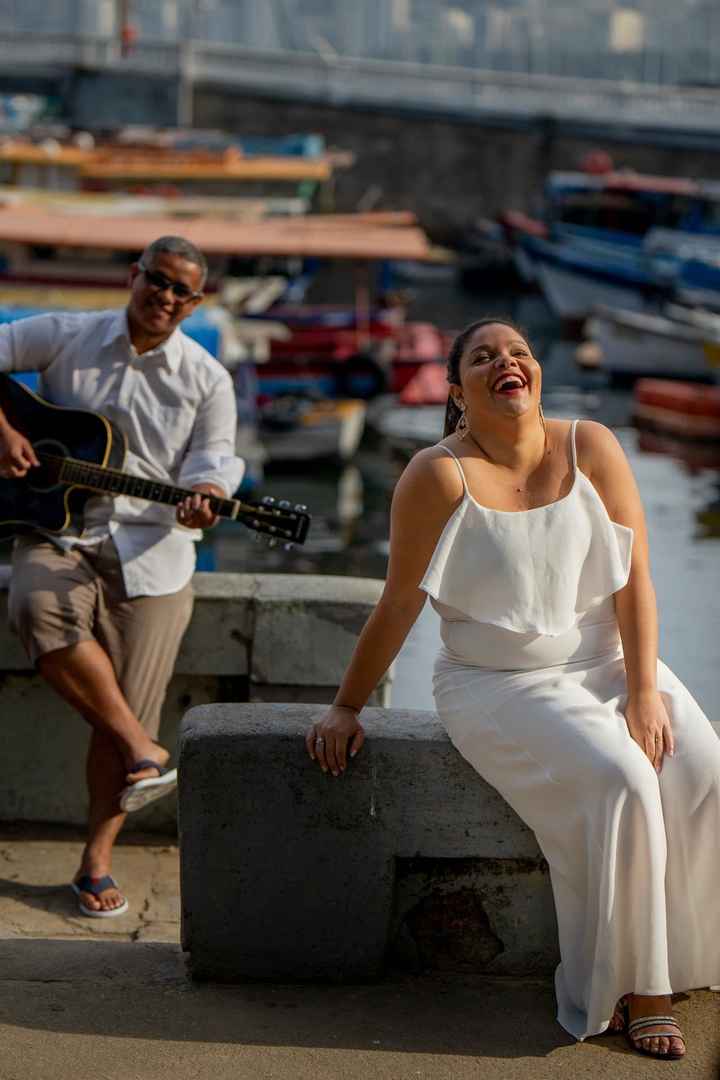 Pré-wedding: faz questão de roupa branca no look da noiva? 1