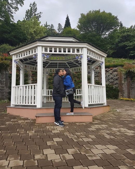 Nossa última viagem, em novembro de 2017 - nessa foto em Gramado 