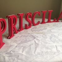 Letras com Perolas