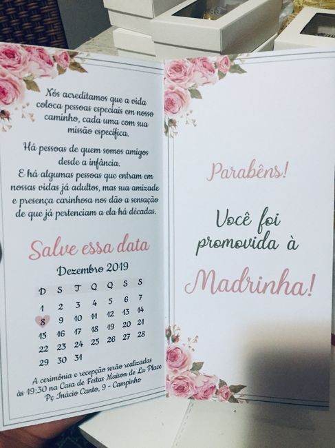 Lembrança dos Padrinho - 3