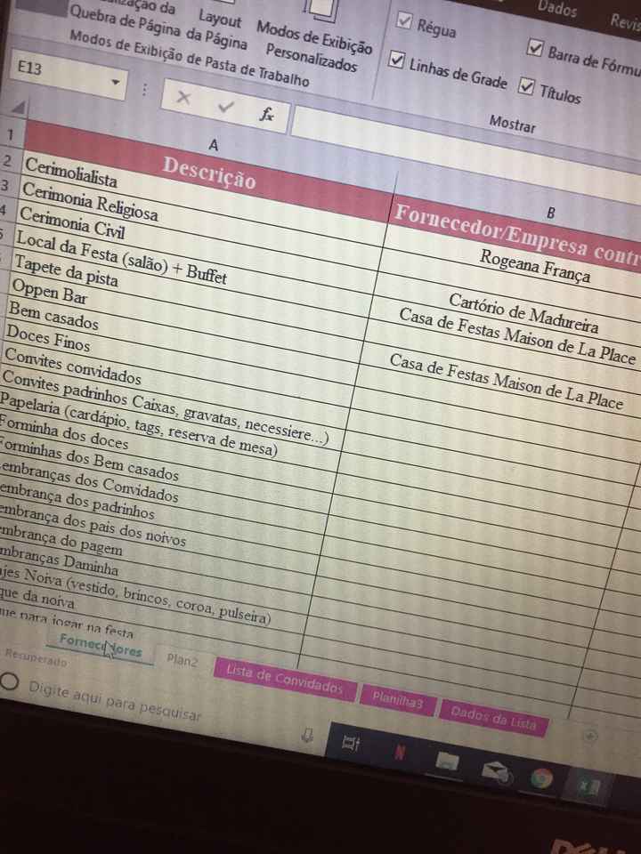 Planejando tuuuudooo - 1