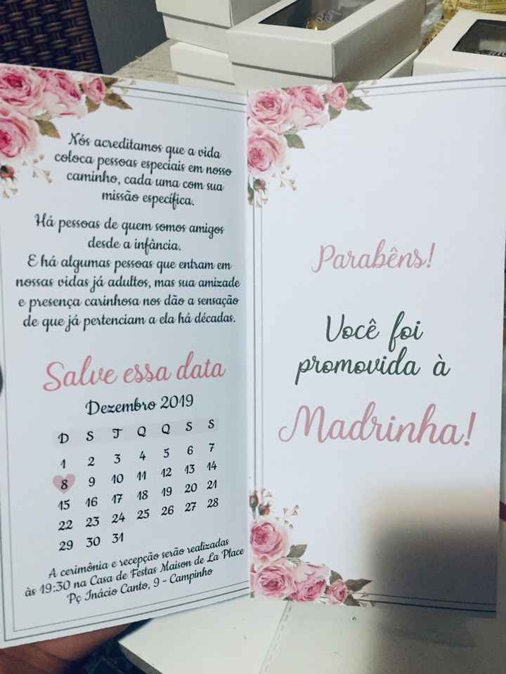 Lembrança dos Padrinho - 3