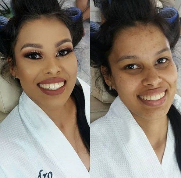 Antes x Depois (make da noiva) 5