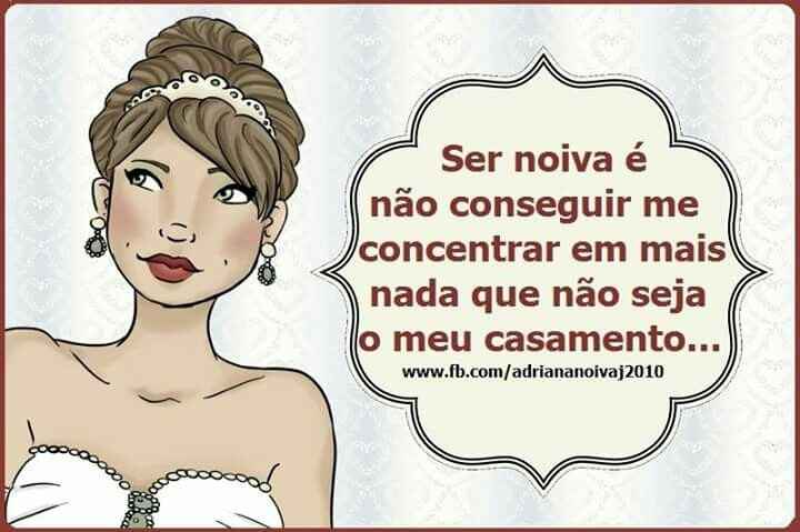 Ser noiva é ... - 1