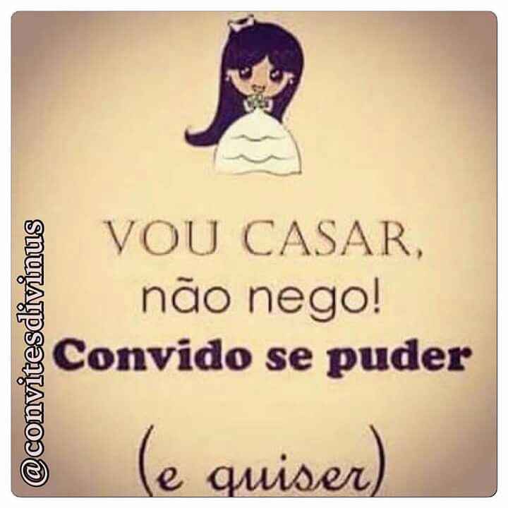 Convido se puder (e quiser) haha - 1