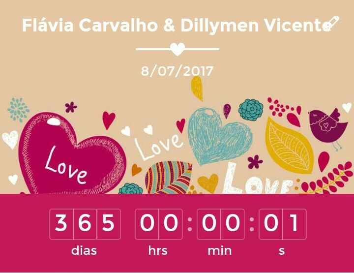 Um ano para o casamento - 1
