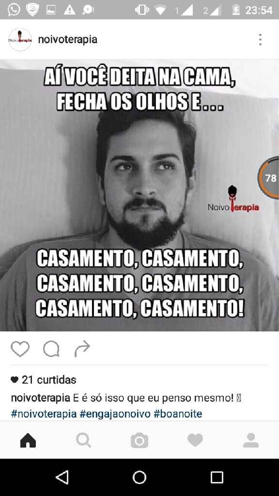 Pensando no casamento ... - 1