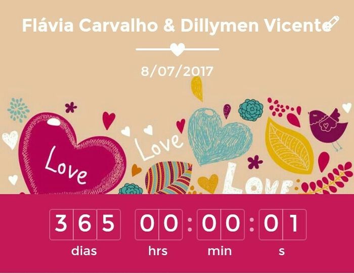 Um ano para o casamento - 1