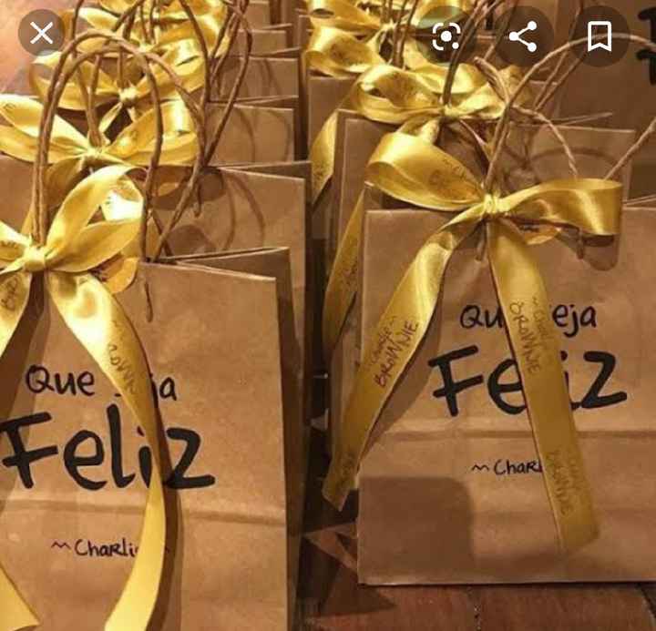 emabalagem para Lembrança de padrinhos - 1