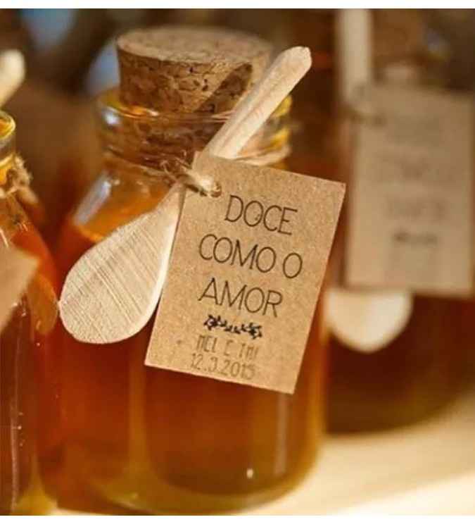 Escreva apenas a lembrancinha que dará aos convidados - 1