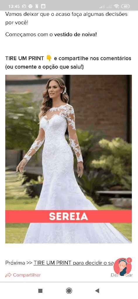 TIRE UM PRINT para decidir o vestido - 1