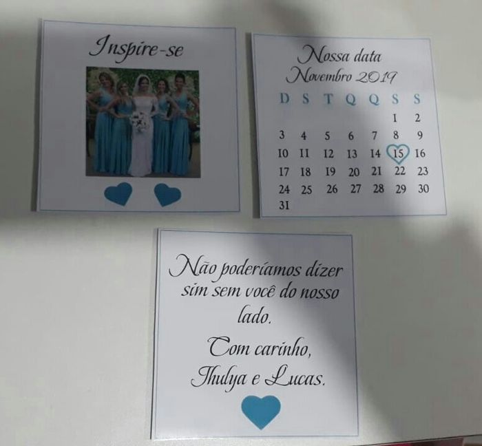 Nossos convites para os padrinhos #vemver ❤ - 6