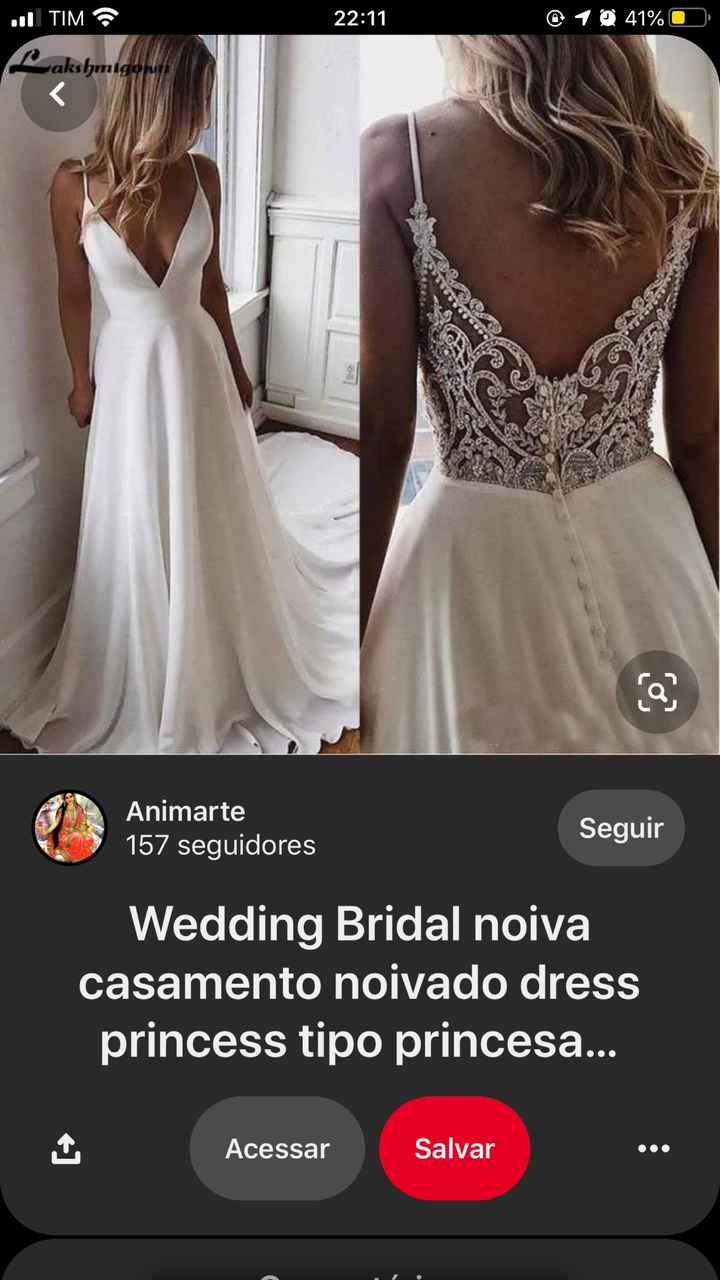 Inspirações de vestidos - 2