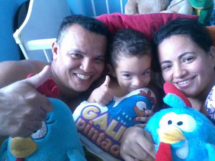 Familia abençoada.