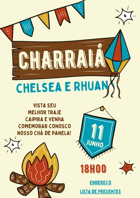 Últimos detalhes para decidir a 3 meses do casamento. Checklist vs escolhas 4