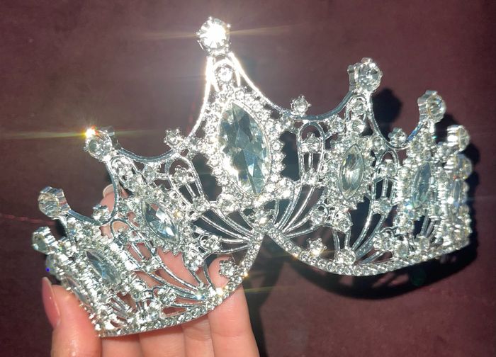 Coroas, grinalda e brincos pro grande dia. SHEIN. Me ajude a escolher (21 dias pro casamento) 7