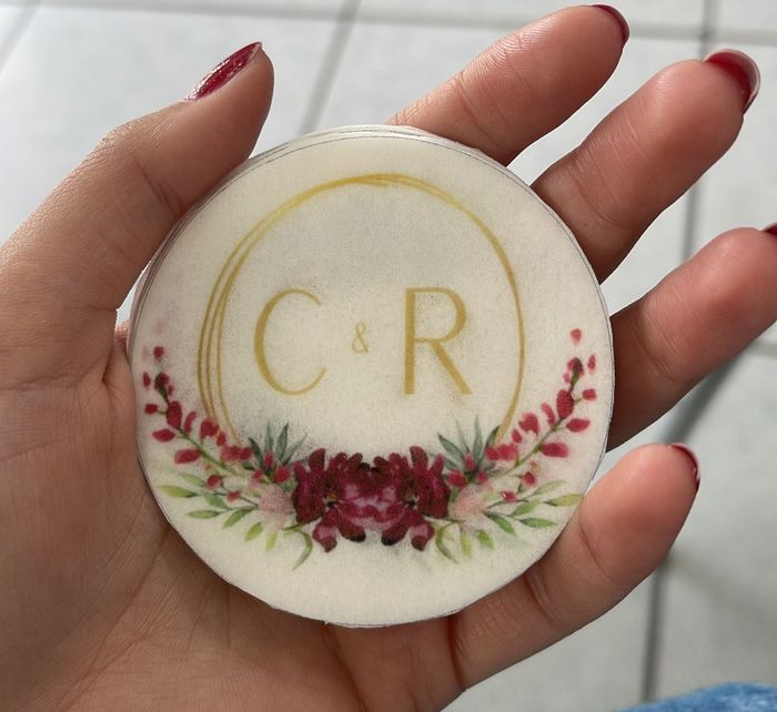 02 dias para o casamento - Tag e papel de arroz para drinks, meu vestido e dia de beleza do noivo 7