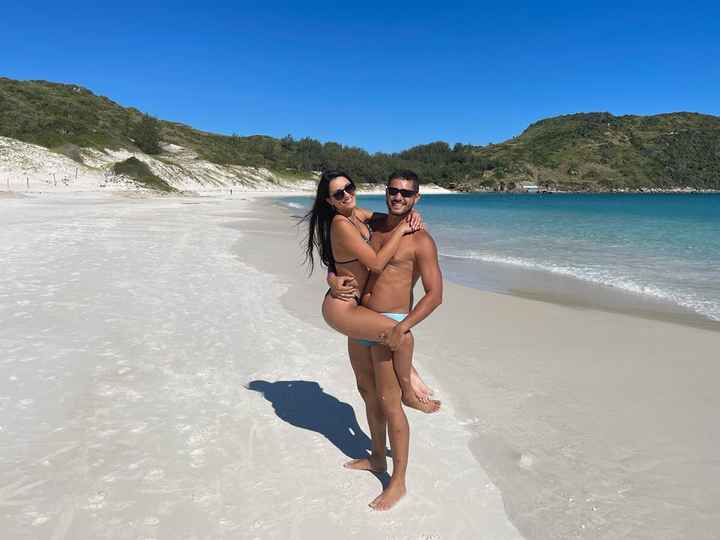 📸 Poste uma foto do seu pré-wedding ou viagem que tenha feito com o seu amor - 1