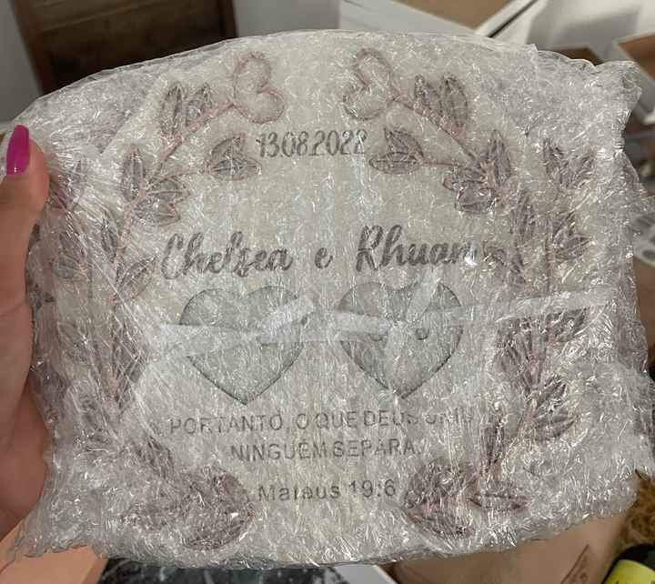 #Vemver Chegou nosso porta alianças da Shopee - 2