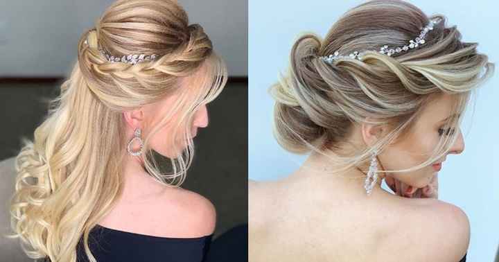 Amigas me ajudem com penteado que combina com vestido princesa. - 1