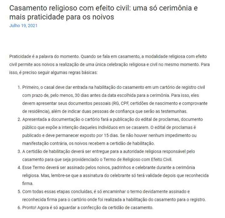 Casamento no civil - 1