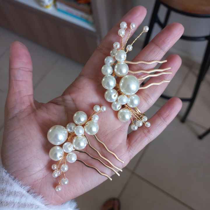Minha grinalda e brincos da Shein 👰🏻‍♀️ - 1