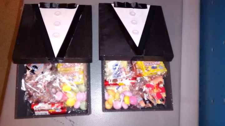 Com os doces