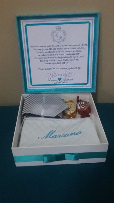 Caixa dos padrinhos ... - 2