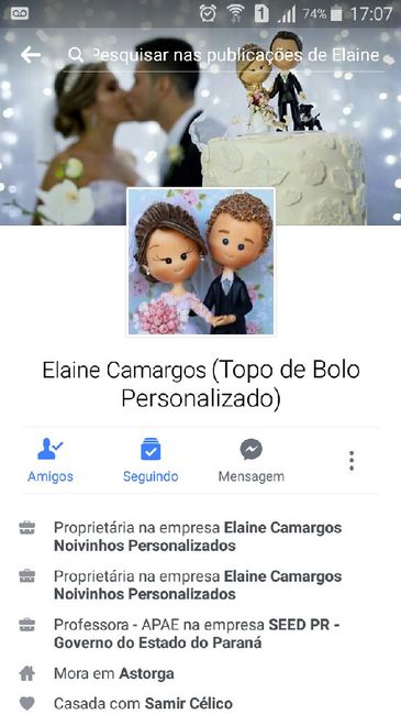 Topo de bolo - 1