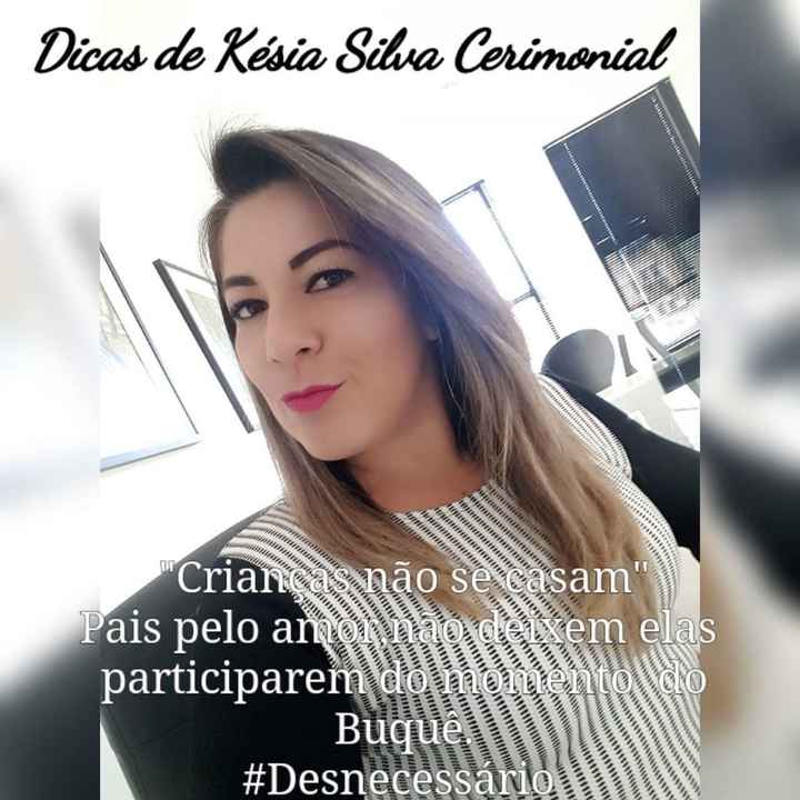 Dicas da minha cerimonialista - 1