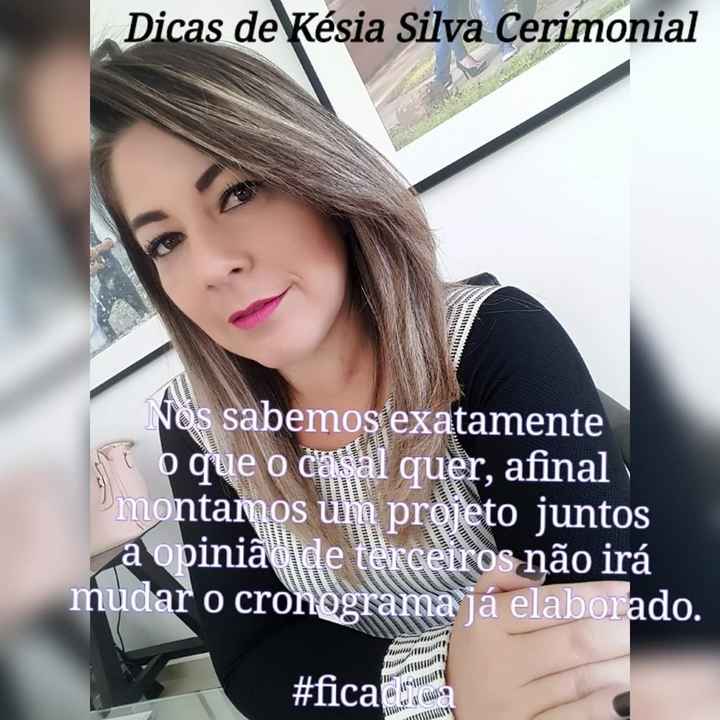 Dicas da minha cerimonialista - 10