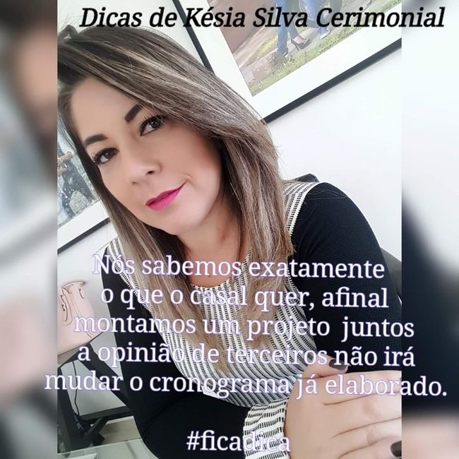 Dicas da minha cerimonialista - 10