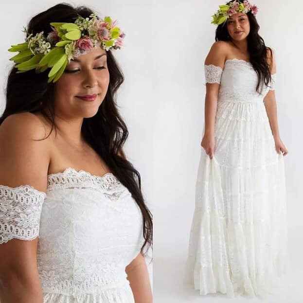 Vestido para ensaio pré Wedding praia - 2