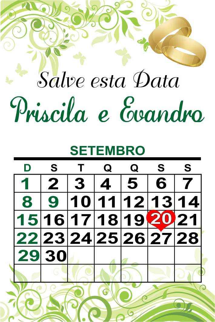 Meu salve esta data!!!