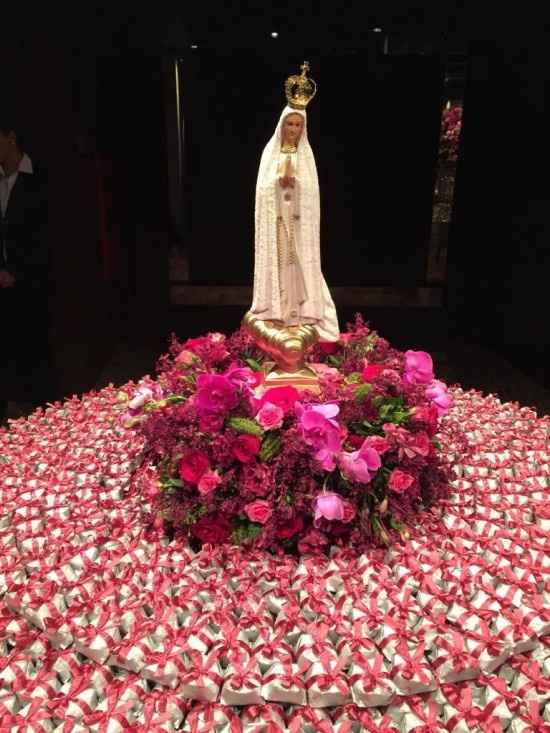 Bem casados + Nossa Senhora de Fátima