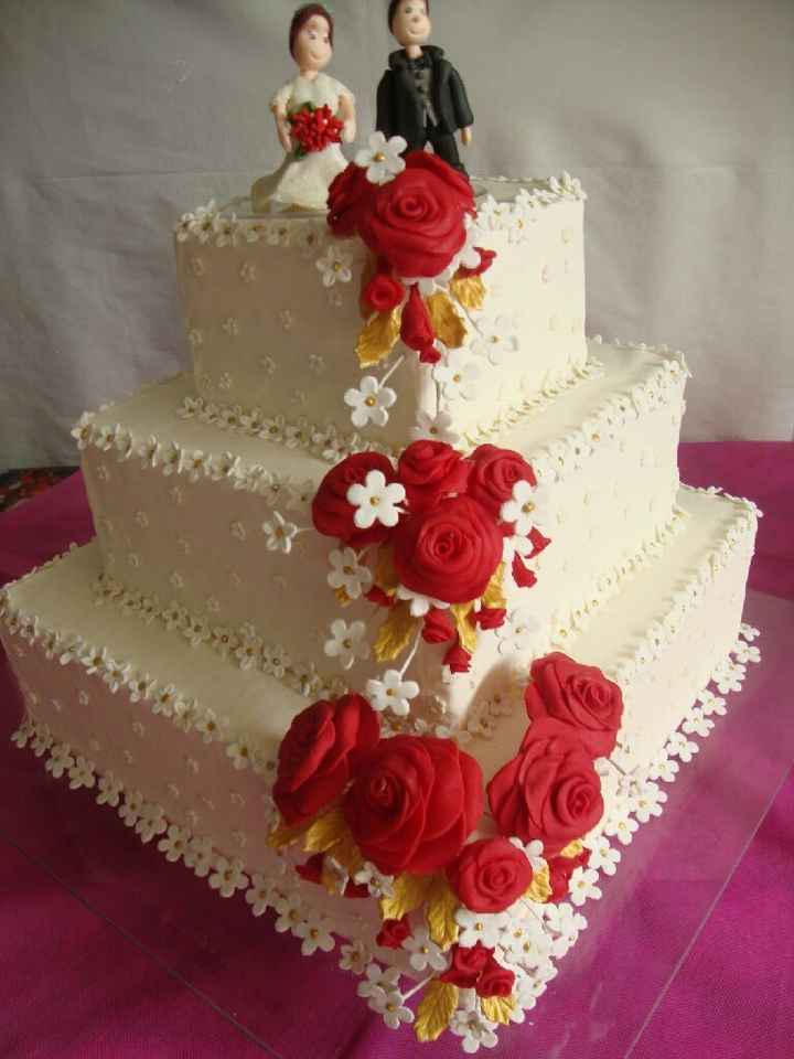 Sugestão de bolos de casamento - 1