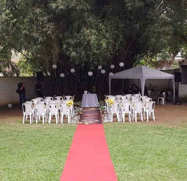 Meu casamento embaixo da árvore 🌳 - 1