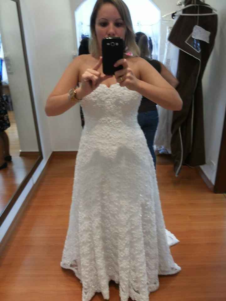 Fotos do meu vestido de noiva!!! - 1